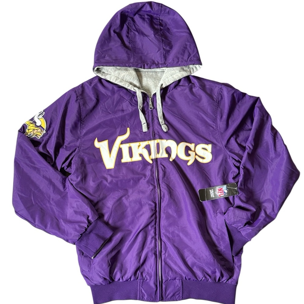 Reversible Minnesota Viking Jacket / Sweater
